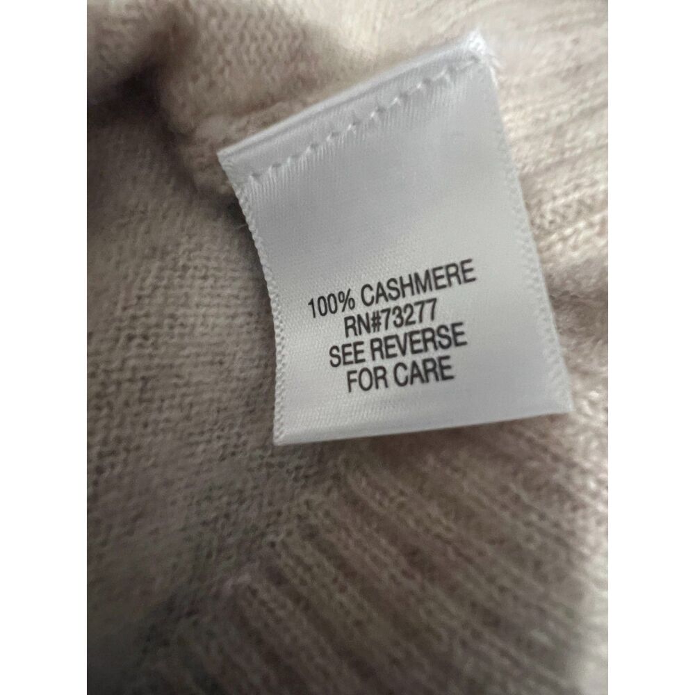 Apt. 9 100% Cashmere Argyle Button Front Sweater … - image 4